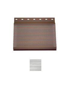 Vesta Steel Siding Full Vent Plank Soffit HD3 Woodgrain Sand Dollar 5"x8' 15/carton