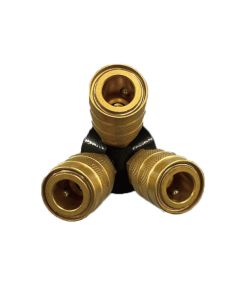 C&R 3 Way Air Hose Head