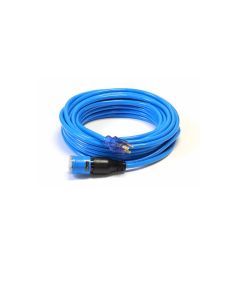 Century Wire and Cable Extension Cord 100' Pro Lock Blue