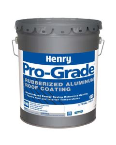Henry Pro-Grade 599 Rubberized Aluminum Roof Coating 5 Gallon