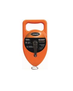 Keson G130 Giant String Chalk Line Reel with Red Chalk Included 130'