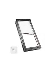 Velux FS C06 2004S Fixed Skylight Deck Mounted Low E with Solar Blind and Remote 21" X 45-3/4"