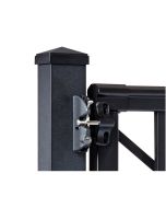 AFCO Black Gate Lock Latch