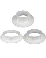 ChemLink F135 E-Curb Round Two Piece Circle White