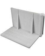 ChemLink F1364 E-Curb Straight 3" Gray
