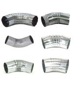 Berger Round Corrugated Elbow Galvanized