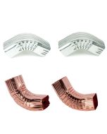 Berger Square Corrugated Elbow A-Bend 75 Degrees