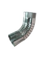 Lakefront Round 75 Degree No.3 Galvanized Steel Elbow Corrugated