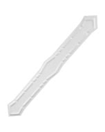 Alsco Aluminum Pipe Band Aluminum White