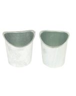 Berger Half Round B-Style Outlet Galvanized