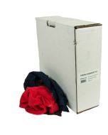 C&R Colored Rags 10lb Box