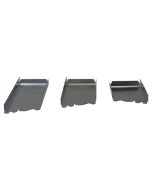 Lakefront Sheet Metal Box Gutter End Cap Galvanized