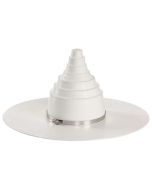 GAF TPO Pipe Vent Boot White