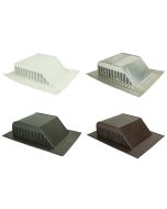 GAF Master Flow Roof Louver Aluminum Slant Back