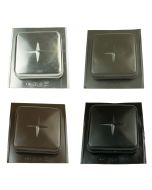 GAF Master Flow Square-Top Roof Louvers with Round Throat
