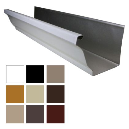 Lakefront Sheet Metal Seamless Aluminum Gutter K-Style 1ft