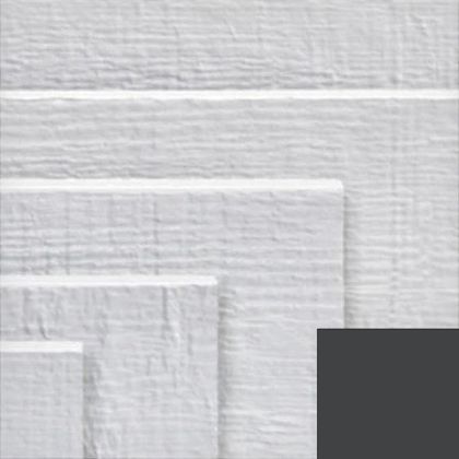 James Hardie Trim Fiber Cement Roughsawn 5/4 NT3 7.25" x 12' Midnight Black 1pc