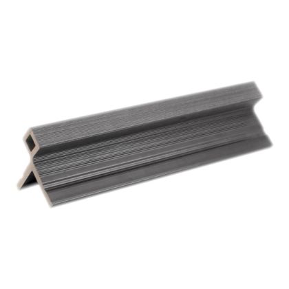 NewTechWood UH51-8-LG European Siding System Composite Siding Outisde Corner Post 2.9"x3.03"x8' Westminster Gray 1pc