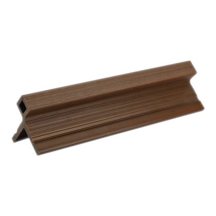 NewTechWood UH51-8-WN European Siding System Composite Siding Outisde Corner Post 2.9"x3.03"x8' Spanish Walnut 1pc