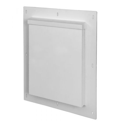 SturdiMount SMR68BTW Receptacle Blank Mount Trim White 6"x8-1/2"