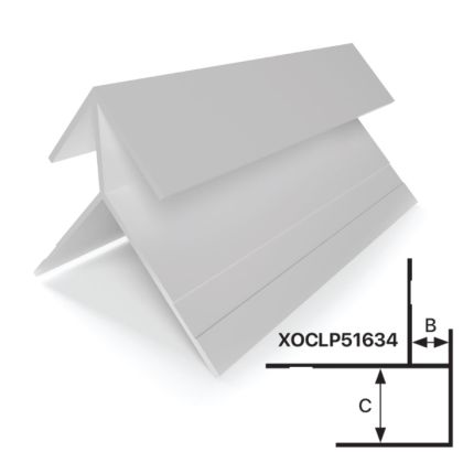 Tamlyn XOCLP51634 XtremeTrim Transition LowProfile Outside Corner 5/16