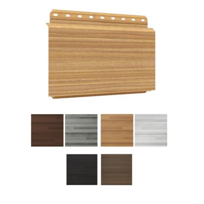 Vesta Steel Siding Plank HD3 Woodgrain 5"x8' 15/carton