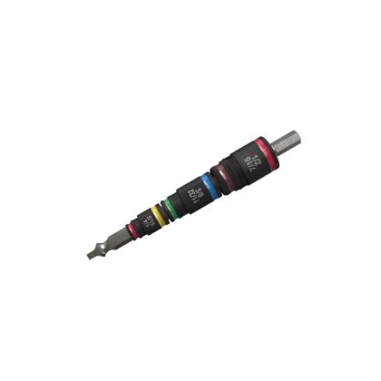 Malco MTS2 Flip Bit Set Robertson Square Screw Driver #2