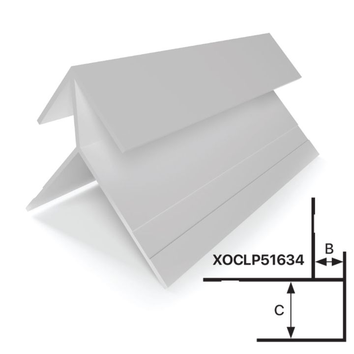 Tamlyn XOCLP51634-CA XtremeTrim Transition LowProfile Outside