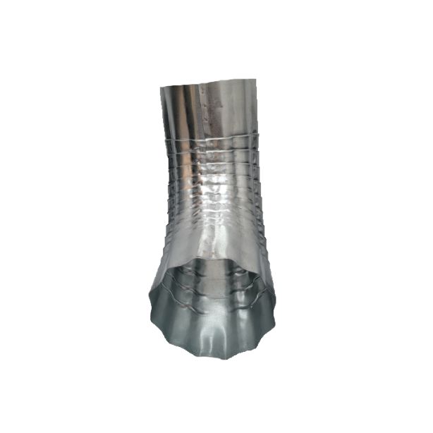 Berger #4 90 Degree Round ELbow Galvanized Corrugated 6"