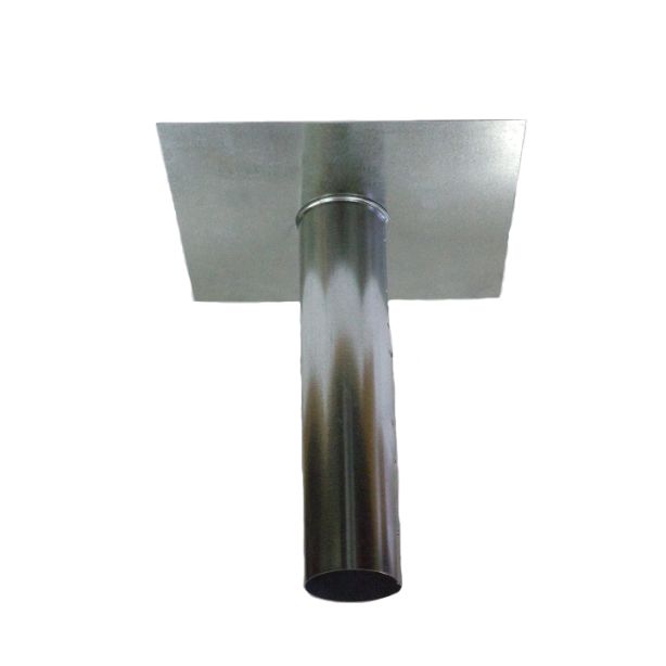 Berger Downspout Tube Galvanized 3"