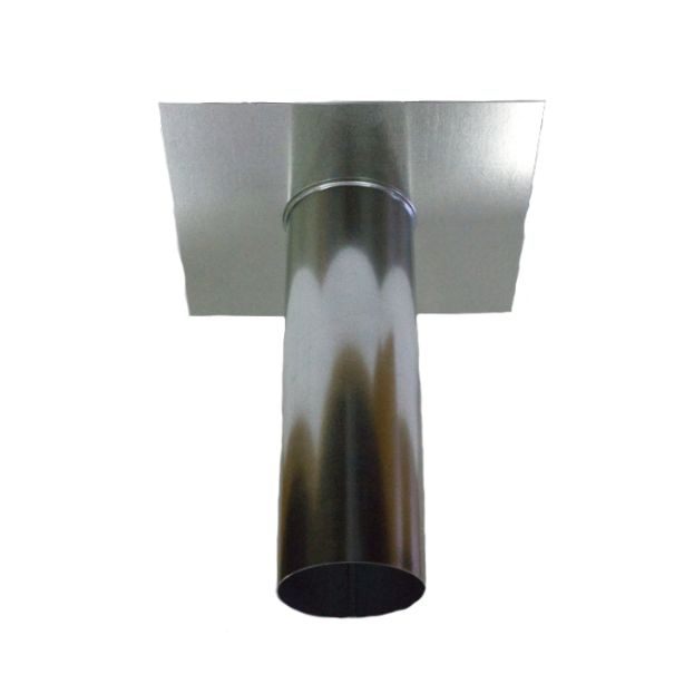 Berger Downspout Tube Galvanized 4"