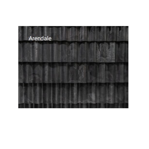 Brava Spanish Barrel Tile 16.5" X 13" Arendale 10/bundle