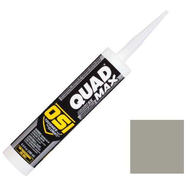 OSI Quad Max Window Door Siding Sealant Caulk 10oz Light Mist 517