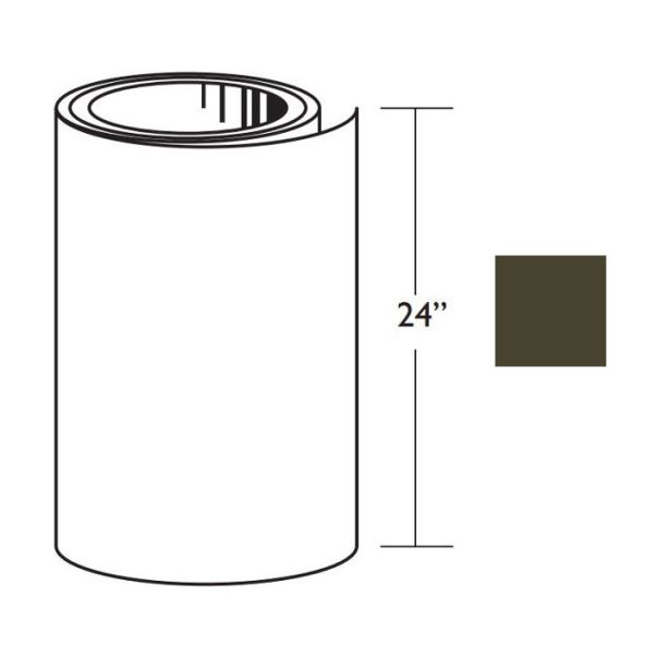 Alsco Aluminum Trim Coil .024 Heavy Duty 24"x50' Bronze 249
