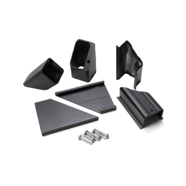AFCO 200 Series Level Rail Mounting Kit Black - 45 Degree