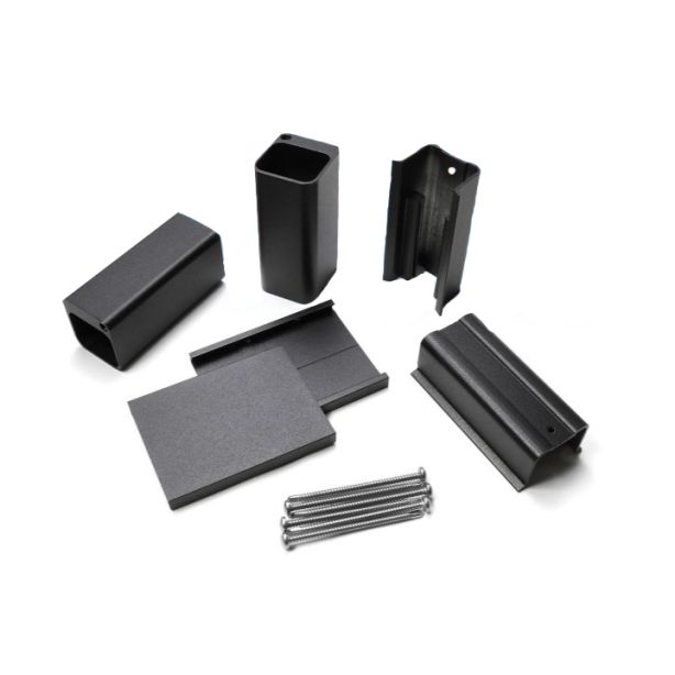 AFCO 200 Series Level Rail Mounting Kit Black - 4" Site Cut Bracket
