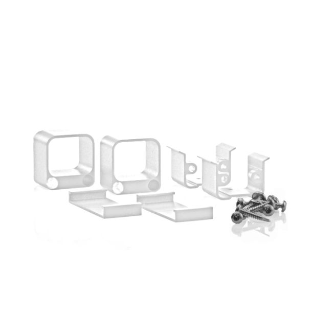 AFCO 200 Series Level Rail Mounting Kit White