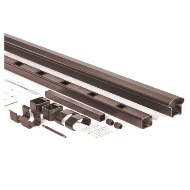 AFCO 300 Series 6' Adjustable Stair Rail Bronze