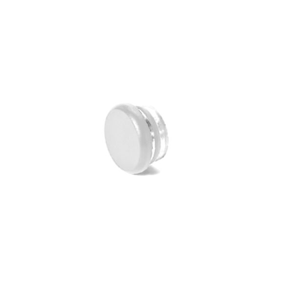 AFCO ADA Flat End Plug White