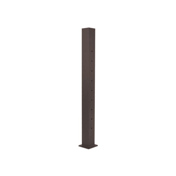AFCO 175 Series 3"x38" Pre-drilled Cable Corner Post Bronze