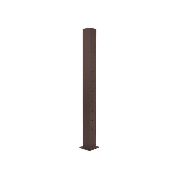 AFCO 175 Series 3"x38" Pre-drilled Cable Line Post Bronze