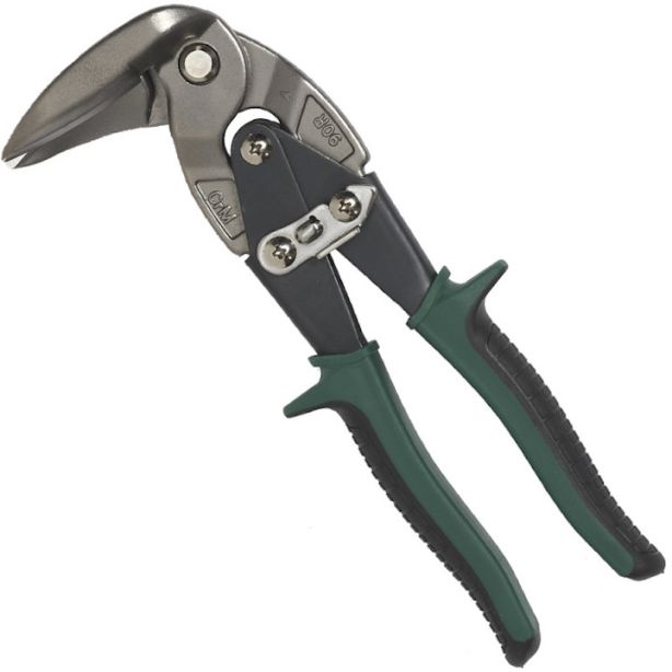 Malco AV9 Aviation Snip Vertical Upright Cuts Right