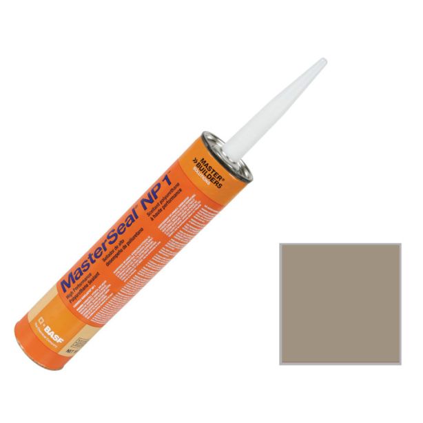 BASF MasterSeal NP1 Caulk 10oz Aluminum Gray