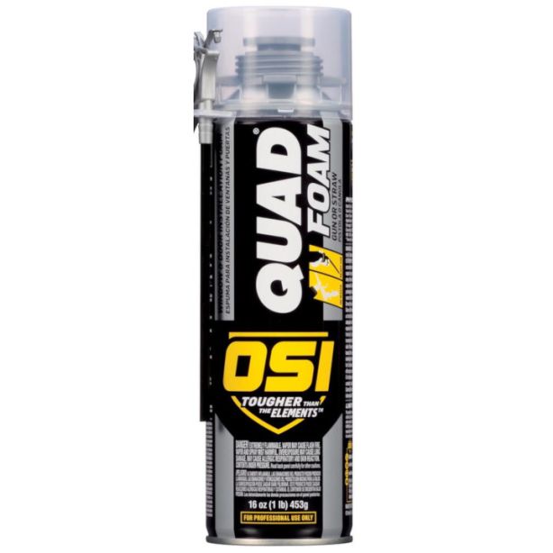 OSI Quad 1927125 Window and Door Foam Sealant 16 oz