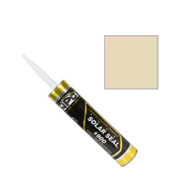 NPC 900 Solar Seal Caulk 10oz Soft Almond 9012