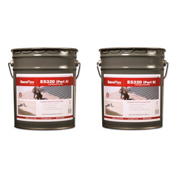Gaco Flex 2 Part Epoxy Primer Filler Part A & Part B 5 Gallon
