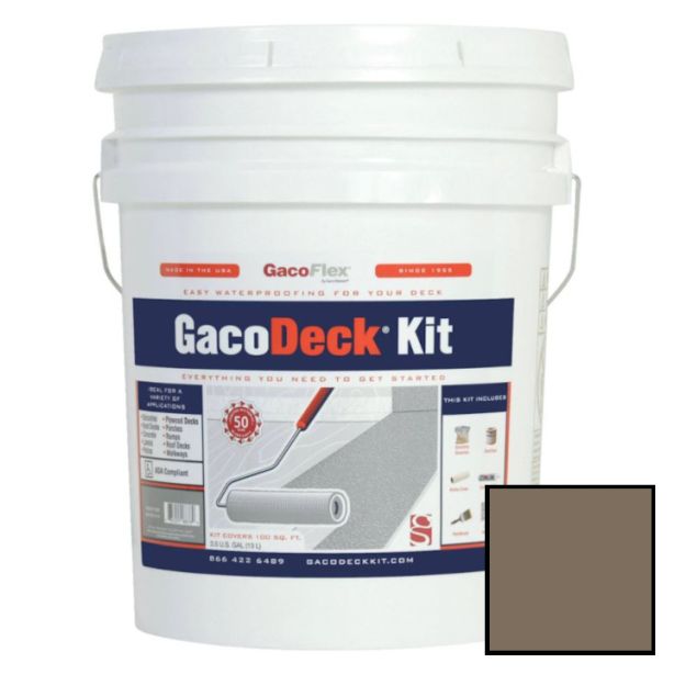 Gaco Deck Kit Adobe with Filler 3.5 Gallon