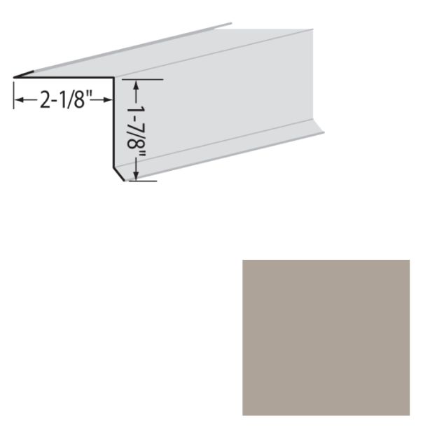 EDCO 1722-212 Rake Starter Solid 10' Sandstone 10/carton