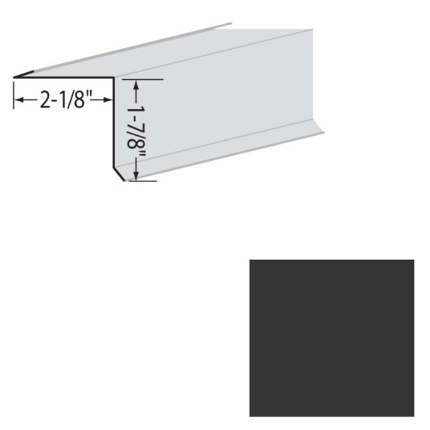EDCO 1722-511 Rake Starter Solid 10' Black-Obsidian 10/carton
