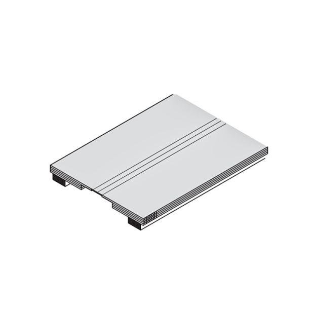 EDCO 1733-000 Ridge Vent With Foam Seal 10' 5/carton
